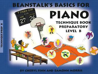 Beanstalk's Basics For Piano Tech Prep B by Finn and Morris for Piano Method (Book only)