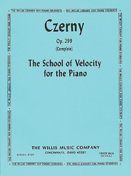 Op 299 School Of Velocity Complete by Czerny Carl for Piano