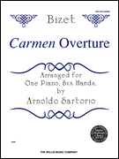 Bizet: Carmen Overture (1 Piano, 6 Hands)