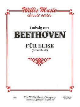 Fur Elise by Beethoven Ludwig van for Piano