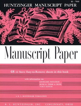 Manuscript Book - 48 Pages by for