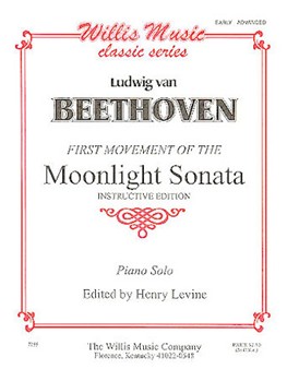 Sonata Opus 27 #2 1st Movement by Beethoven Ludwig van - Levine - for Piano