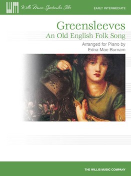 Greensleeves by - Burnam - for Piano Solo