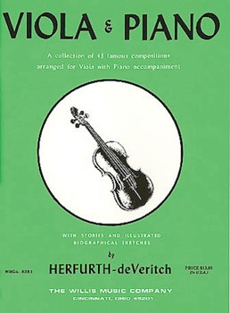 Viola & Piano-43 Famous Comps. by for