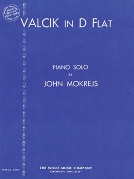 Valcik In D Flat by Mokrejs John for Piano
