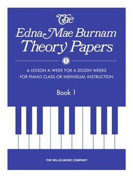 Theory Papers Book 1 by Burnam for Workbook
