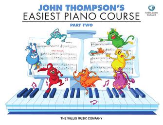 Easiest Piano Course Part 2 with CD by Thompson for Piano with CD