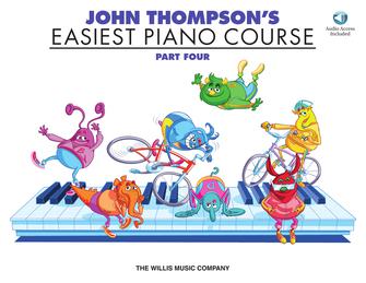 Easiest Piano Course Part 4 with CD by Thompson for Piano with CD
