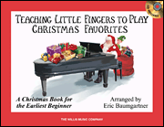 Willis  Eric Baumgartner  Teaching Little Fingers to Play Christmas Favorites - Book / CD