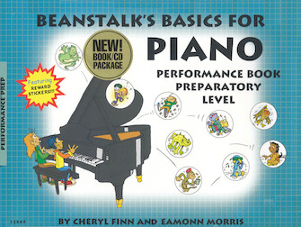 Beanstalk's Basics For Piano Perf Prep by Finn and Morris for Method/CD