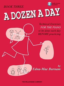 Willis Burnam   A Dozen a Day Book 3 - Book / Audio