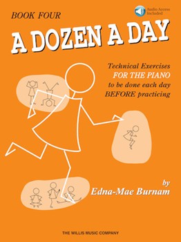 Willis Edna Mae Burnam   A Dozen a Day Book 4 - Book / Audio