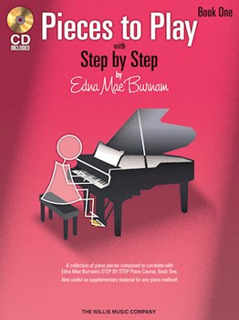 Pieces To Play Book 1 W/cd by Burnam for Piano with CD