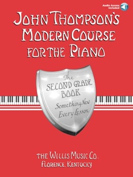 Willis Thompson   John Thompson's Modern Course Second Grade - Book / Online Audio