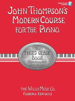 Willis Thompson   John Thompson's Modern Course Third Grade - Book / Online Audio