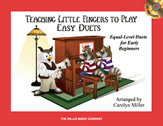 Willis Various Miller  Teaching Little Fingers to Play Easy Duets - Book / CD