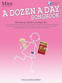 Willis Various Carolyn Miller  Dozen a Day Songbook Mini - Piano Book / CD