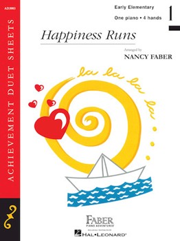 Happiness Runs by Faber - Faber Nancy - for 1 Piano 4 Hands
