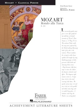 Rondo Alla Turca by Mozart Wolfgang Amadeus - Faber - for Piano