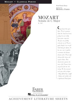 Sonata K545 C Major by Mozart Wolfgang Amadeus - Faber - for Piano