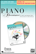 Hal Leonard Faber   Piano Adventures Popular Repertoire Level 3A CD
