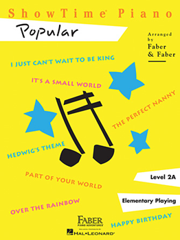 SHOWTIME® PIANO POPULAR Level 2A
