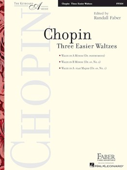 3 Easier Waltzes by Chopin Frederic - Faber - for Piano
