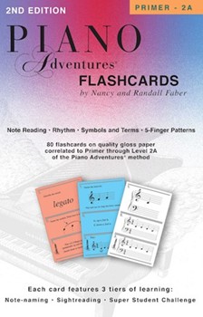 Hal Leonard Faber   Piano Adventures Flashcards In A Box