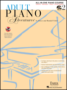 Hal Leonard Faber   Adult Piano Adventures All In One Course Book 2 with CD/DVD/Online Support