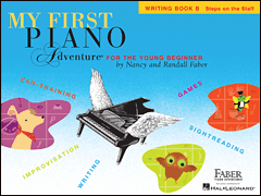 Hal Leonard Faber   My First Piano Adventure Writing Book B