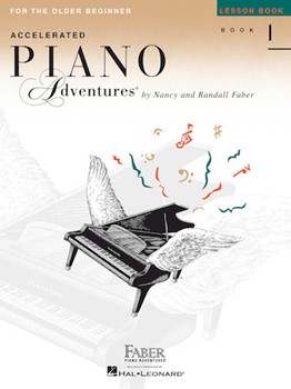 Piano Adventures Lesson Accelerated Book 1 International Edition by Faber for Piano Method