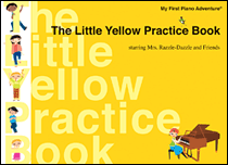 Hal Leonard Faber                  Little Yellow Practice Book - My First Piano Adventures