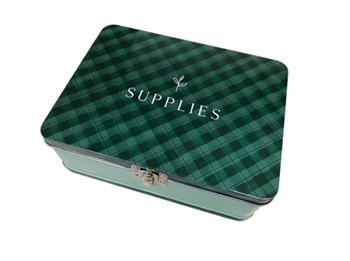 Supplies Tin Box Luncbox