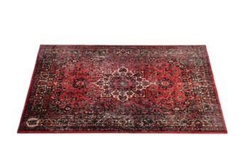 Vintage Persian Style Stage Mat - Original Red 4.26' X 3'