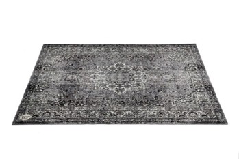Vintage Persian Style Stage Mat - Grey 6' x 5.25'
