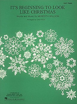 It's Beginning To Look Like Christmas by Willson Meredith - Fox - for Piano Solo