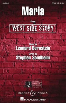 Maria by Bernstein and Sondheim - Stickles William - for TTBB