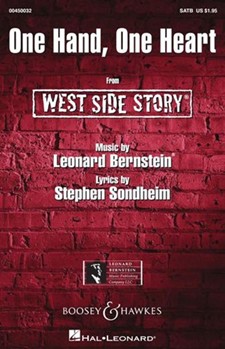 One Hand One Heart From West Side Story by Bernstein Leonard - Stickles William - for SATB