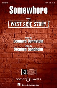 Somewhere by Sondheim Stephen - William Jonson - for SSA
