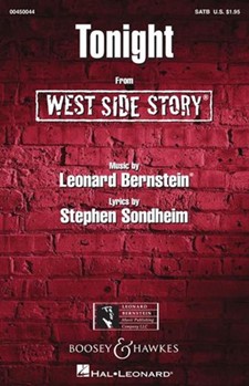 Tonight From West Side Story by Bernstein Leonard - Stickles William - for SATB