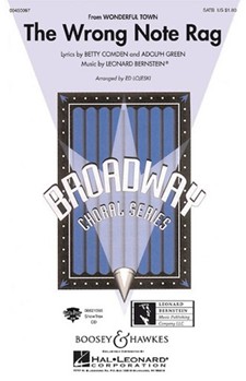 Wrong Note Rag by Bernstein Leonard - Lojeski Ed - for SATB
