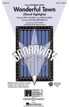 Wonderful Town Choral Highlights by Bernstein Leonard - Purifoy John - for SATB