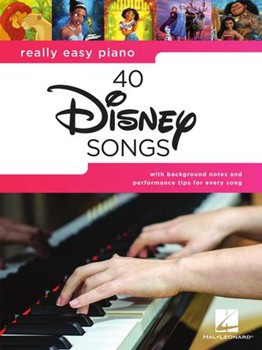 40 Disney Songs [easy piano] Really Easy Piano