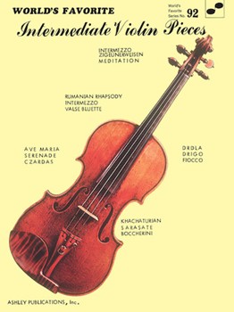 Intermediate Violin Pieces by Various for