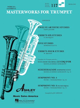 Masterworks for Trumpet Book 1 - World's Favorite #117 Trumpet