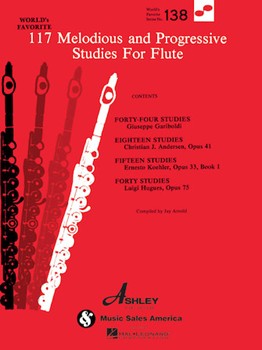 117 Melodious & Progressive Studies by Wfs 138 - Arnold Jay - for Flute Method