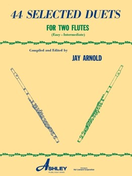 44 Selected Duets For 2 Flutes Book 1 by Various - Arnold Jay - for Flute Duet