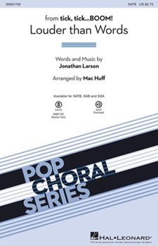 Louder Than Words - from tick, tick...Boom!