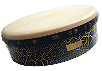 Green Craquelure Tuneable BodhrÃ¡n