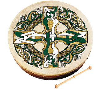 Celtic Cross Bodhrán by for